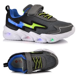 Кроссовки Зебра 18202-10 сер