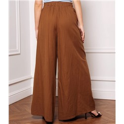 Брюки #КТ88693, коричневый