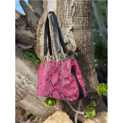 Ab. Zapatos 3106-8 magenta+PELLE serpiente 1019 FUXIA АКЦИЯ