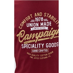 Футболка F111-06-606 bordo