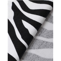 Футболка + шорты, Zebra Black/White