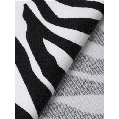 Футболка + шорты, Zebra Black/White