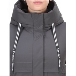 8802 DARK GRAY Пальто зимнее женское CLOUD LAG CAT  (200 гр. холлофайбер)