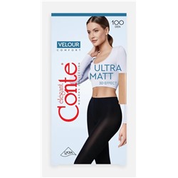 CONTE VELOUR 100 Экстраматовые Колготки женские