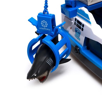 УЦЕНКА Парковка «Полицейский катер», свет и звук