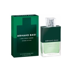 ARMAND BASI L’EAU POUR HOMME INTENSE VETIVER edt (m) 75ml