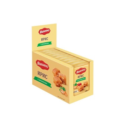 «Яшкино», ирис с арахисом, 140 г