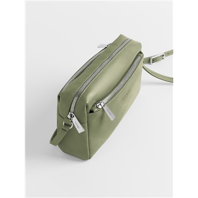 Женская кожаная сумка Richet 2536LN 978 Зеленый