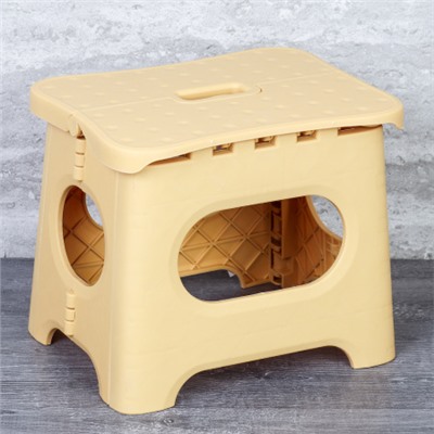 Табуретка складная 24x18x20 см / A267-017 /уп 40/микс/ОРР