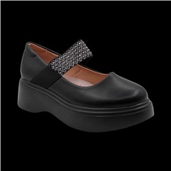 Лоферы 33031-1 черные