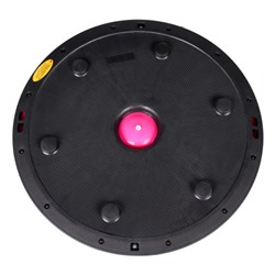Полусфера балансировочная BOSU 58см Woohooo Curls эспандер, насос/ розовый/ B58Cu-P/ уп5