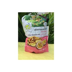 Банановые чипсы с джемом из тамаринда и маракуйи, Tamarind House Crispy Banana with Passion Fruit, 90 гр