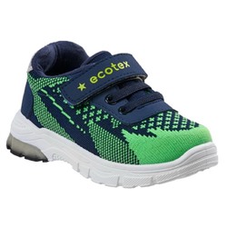 Кроссовки ECOTEX 7-082 зел/син ( 3,0)