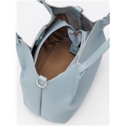 Женская кожаная сумка Richet 3260LN 947 Голубой