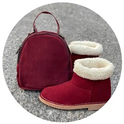 Ab.Zapatos UGY NEW R GRANATE+AB.Z · Pelle · mochila (610)