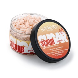 Скраб для тела Peach (с экстрактом персика, сахарный), 300 г