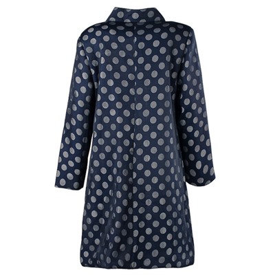 Пальто женское в горох 251880, размер 50