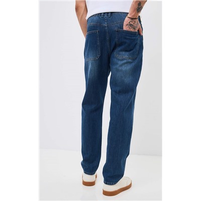 Джинсы F411-0177 middle blue