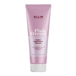 Ollin Тонирующий розовый кондиционер для волос / Pink Dream, 250 мл