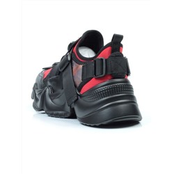 05-FDG103-3P BLACK Кроссовки женские (натуральная кожа, текстиль)