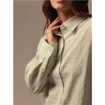 Сорочка ночная женская SL HOME Basic, зелёная