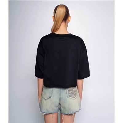 Футболка #ОКТ095009, чёрный