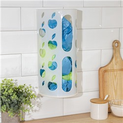 Корзина для пакетов Darel plastic «Яблоко», пластик, 16×13.5×37.5 см, МИКС