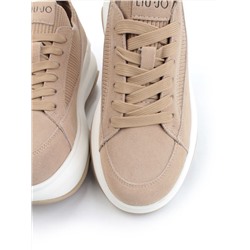 05-A9000-3 DK. BEIGE Кроссовки женские (натуральная замша)