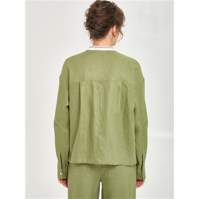 Жакет бомбер на молнии