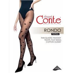 CONTE RONDO Колготки женские в крупный горох
