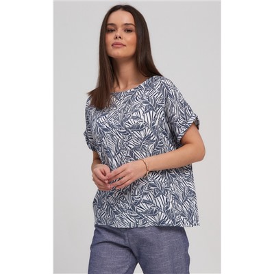 Блузка F212-1131-1 blue