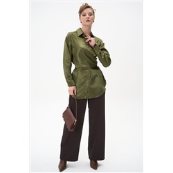 Рубашка Ямина (оливковый)