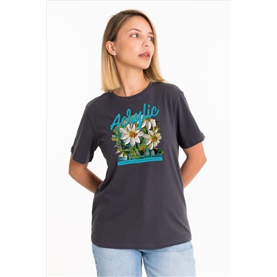 Футболка с принтом  М326078Пс