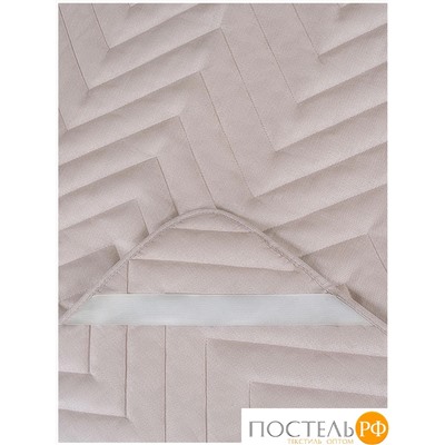MedSleep ARIES Стеганый Hаматрасник 160х200, 1пр, хлопок/шерсть/микровол. 200 гр/м2