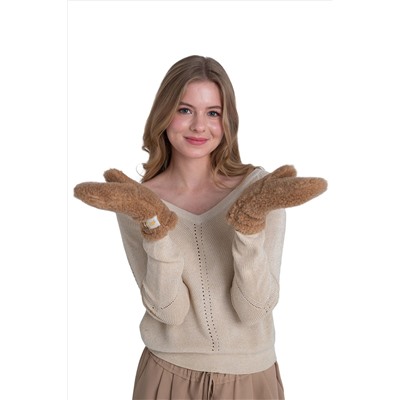 Варежки меховые на резинке СAMEL