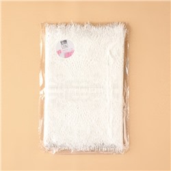 Кружево реснички, 195 мм, 3±0.5 м, белое