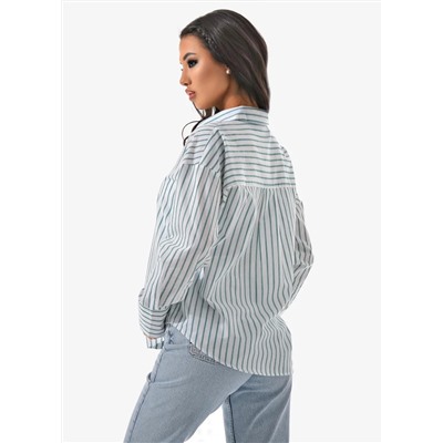 Женская рубашка оверсайз хлопок CRACPOT