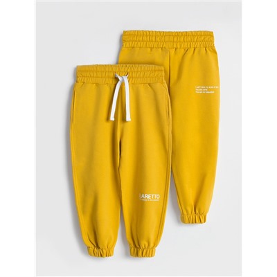 Фуфайка (футболка) с длинным рукавом+Брюки, Golden Rod 14-0951