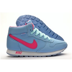 Sport + NK RB128-31 Кроссовки голуб-роз иск нубук комби мех (нат+иск)