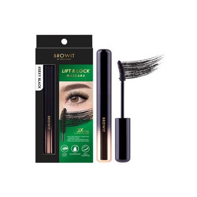 Тушь для ресниц Browit Lift & Lock Mascara 6g