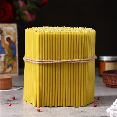 Свечи церковные медовые, №120, упаковка 2 кг, парафин, воск и медовое масло