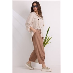 Магия моды 2582 беж+корица, Брюки, Блуза