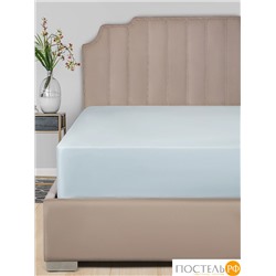 DOME ФАРОСТА голуб Простыня 230х250 (см), 1пр., хл/сат