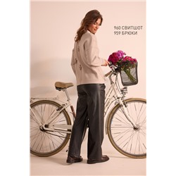 NiV NiV fashion 960 светло-бежевый, Свитшот