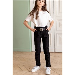 20040 Брюки для девочки Yuke Черный/25(158)