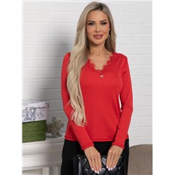 Блуза Новелла (красная) Б15490-24М