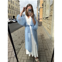 Кардиган паутинка VENECIA, Голубой