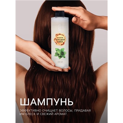 Новогодний подарочный набор косметики «Зимняя сказка», с ароматом мяты и корицы. Золотая серия