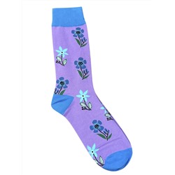 Носки р.35-40 "Flowers" Васильки