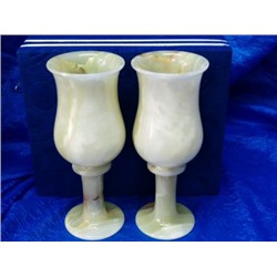 Набор из 2-х фужеров оникс 8 (коробка бархат 20*24*8 см)